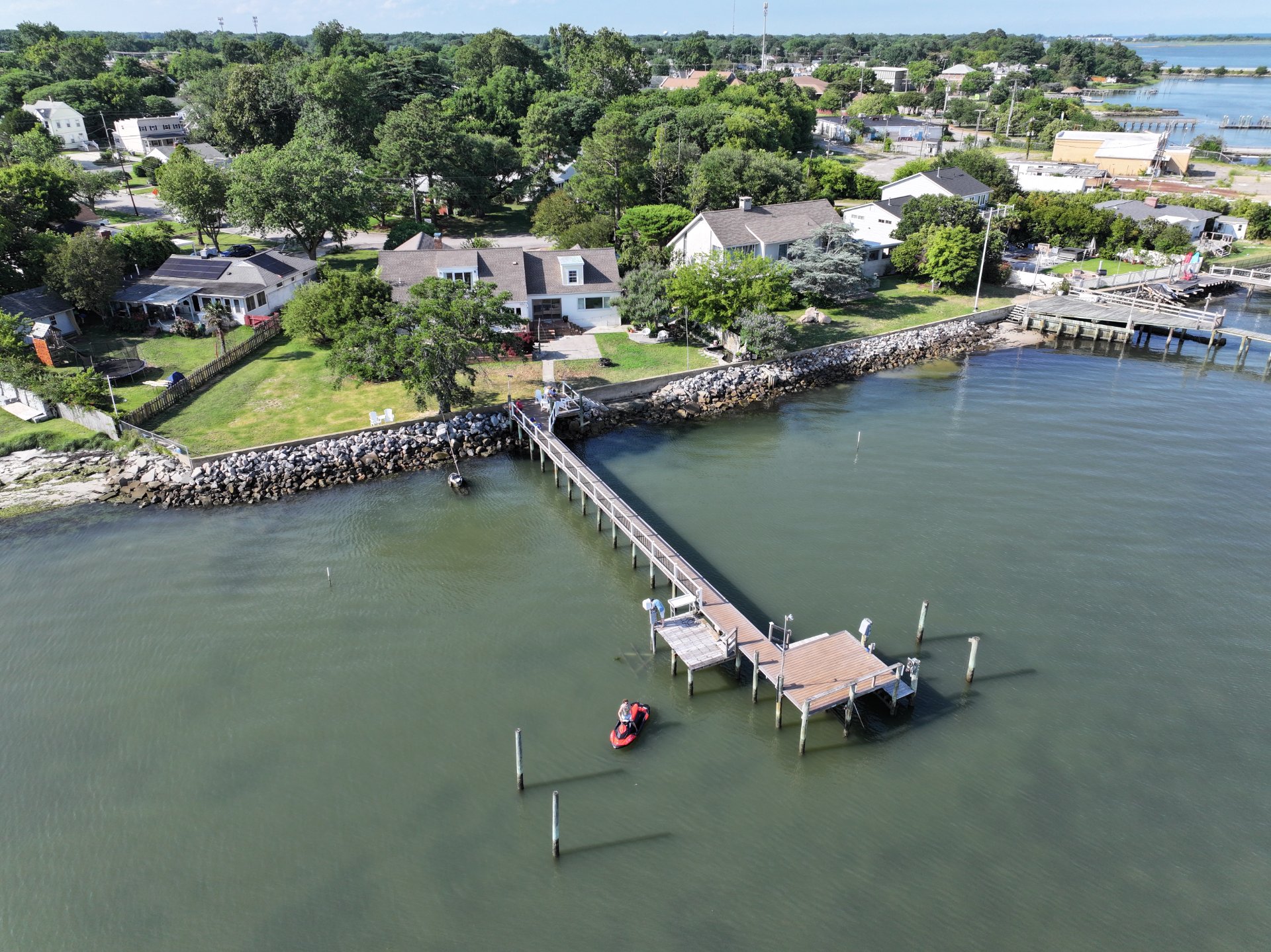 Private pier and dock survey
